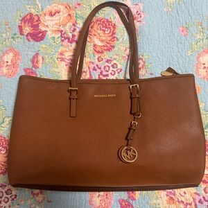 Michael Kors Tan Leather Tote